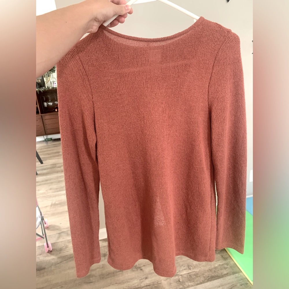 H&M sweater with cross back